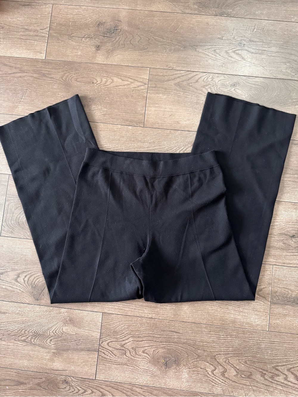 Babaton by Aritzia Wide-Leg Black Women's Pants, Size Large - Picture 4 of 8
